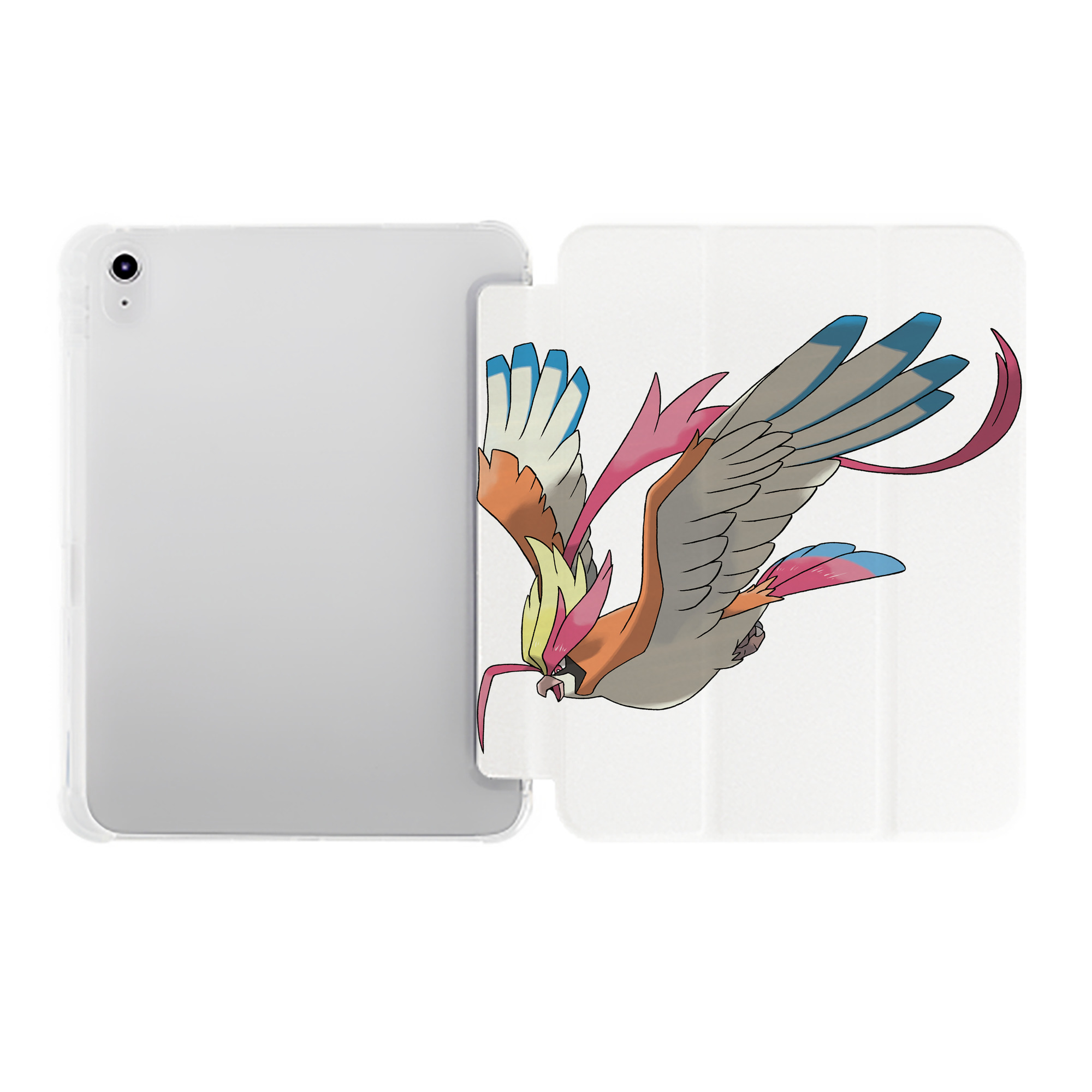 （画像用） ポケットモンスター Pokémon IPad ケース ペン収納付き 三つ折りスタンド PUレザー×シリコン 対応機種9.5/10.5/10.9インチ